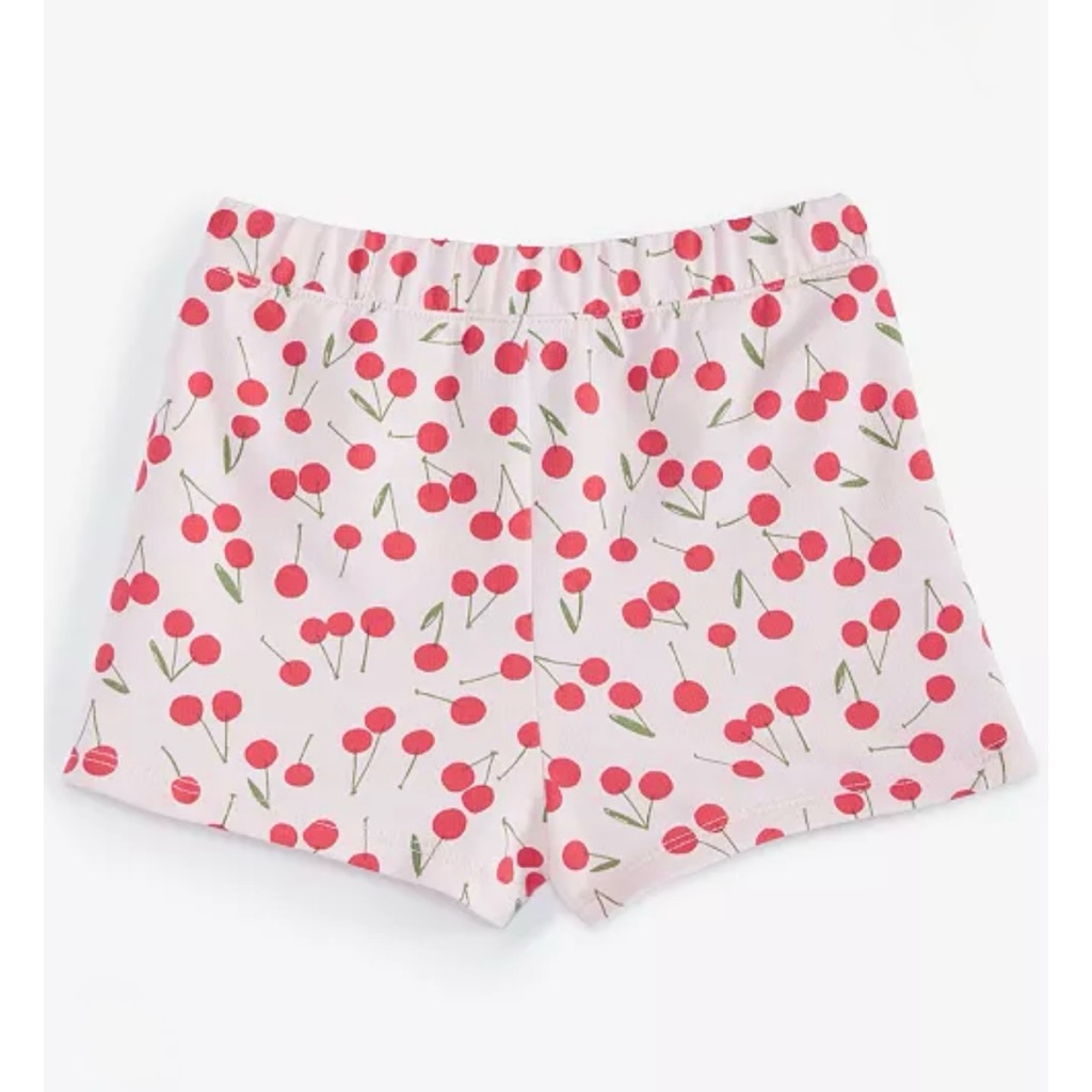 First Impressions Cherry Patterned Kids Shorts